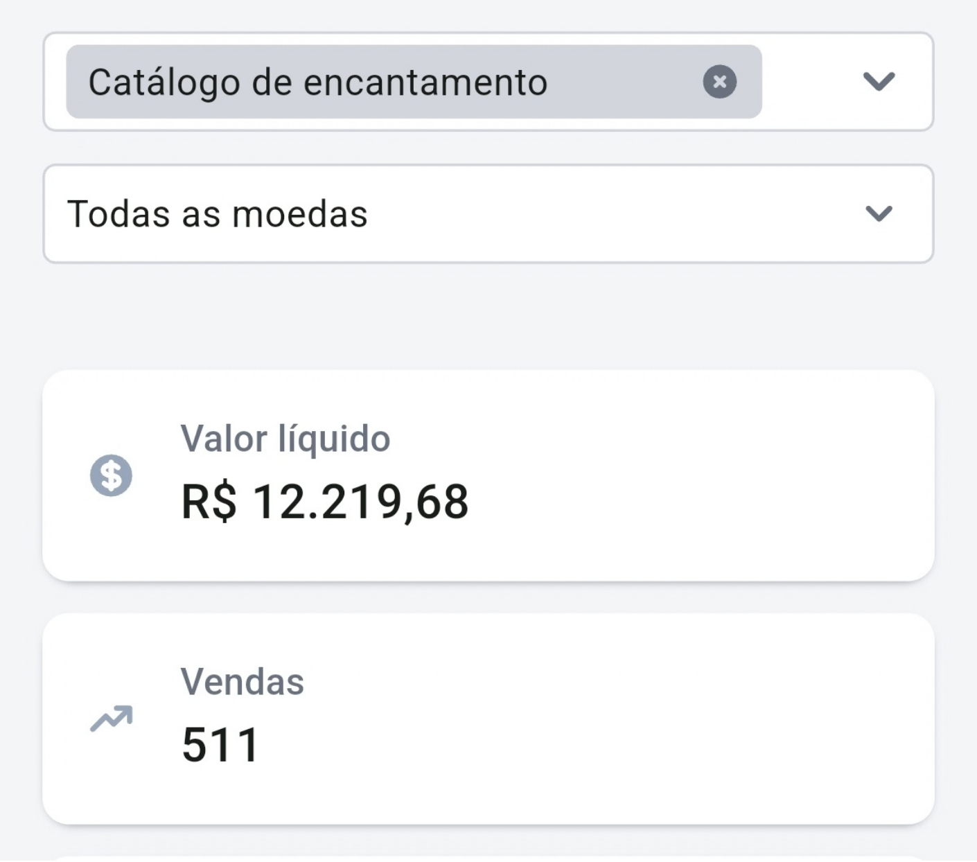 Resultado de produto digital com 511 vendas